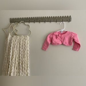 Janie and Jack Pink Cardigan